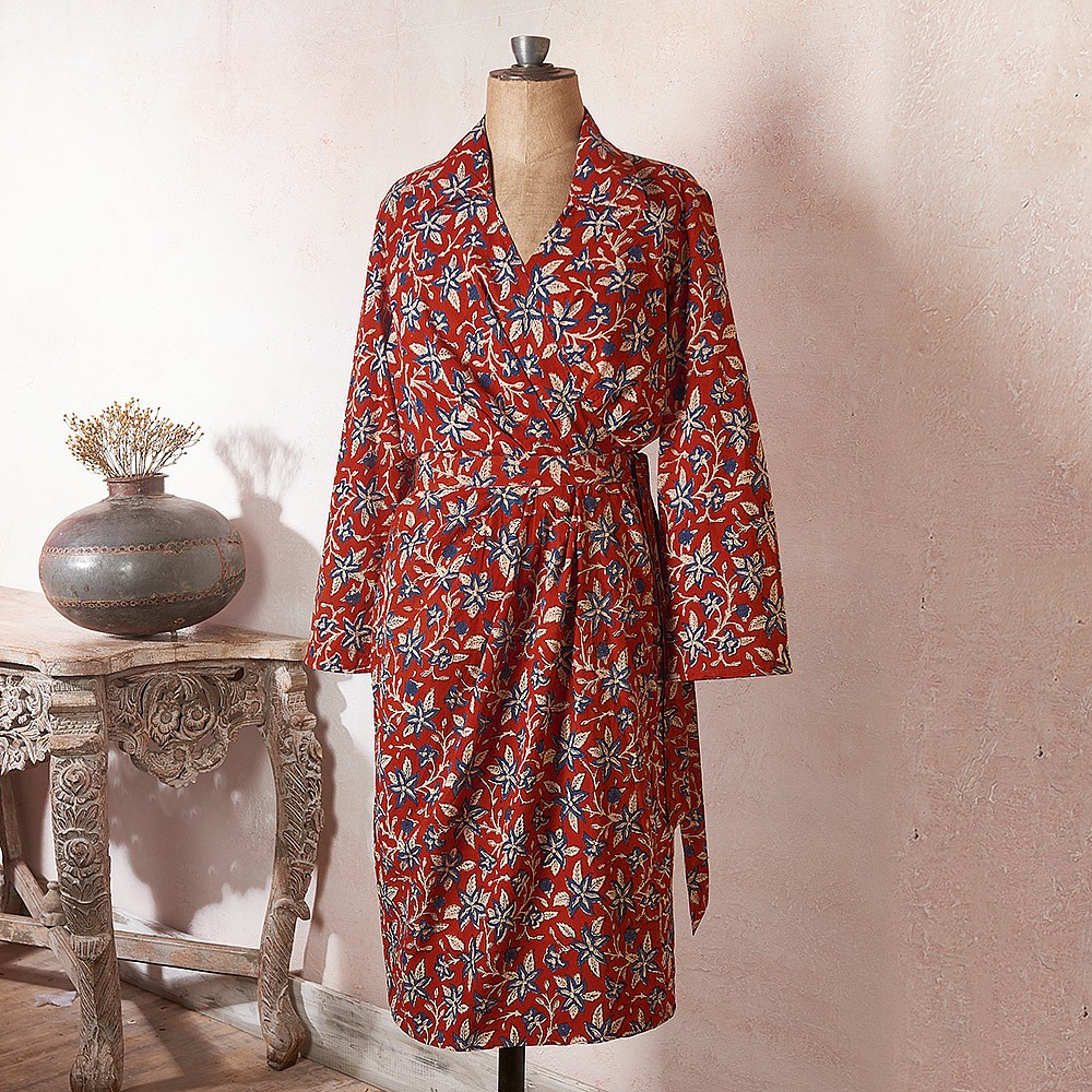 wrap dress cotton