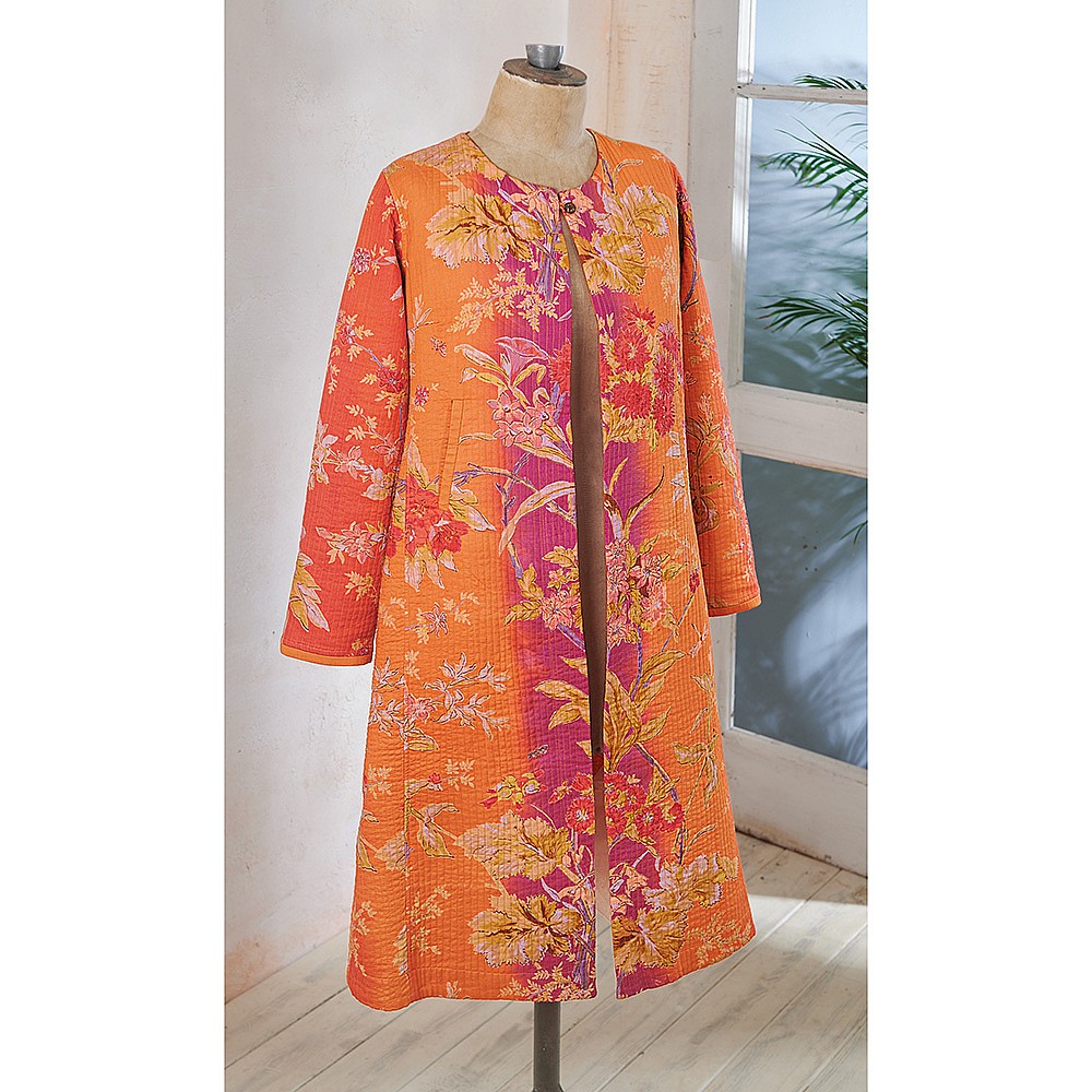 Floral Longline Jacket