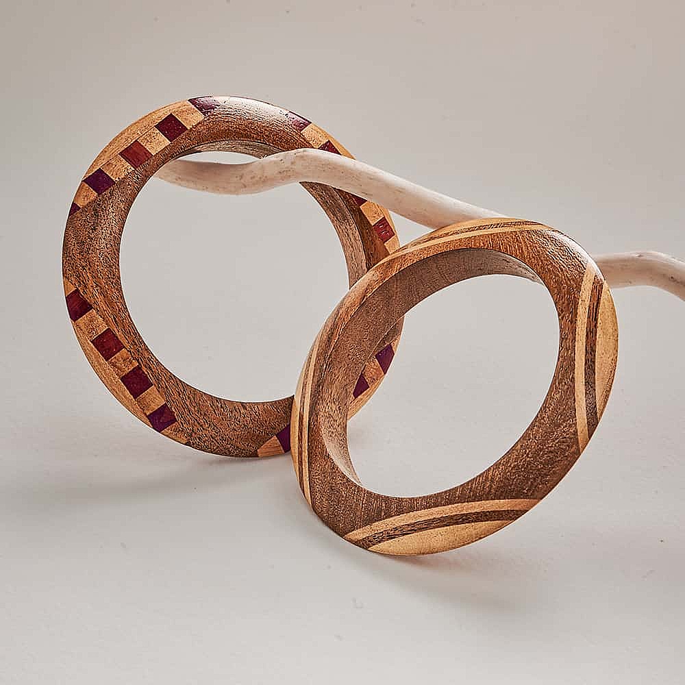 Bangles wooden hot sale